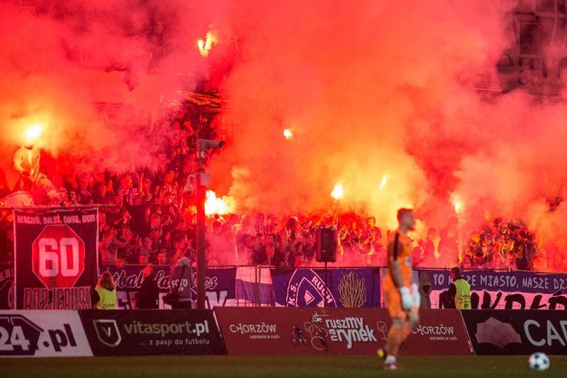Football. III Liga. Ruch Chorzow - Polonia Bytom. 26.10.2019