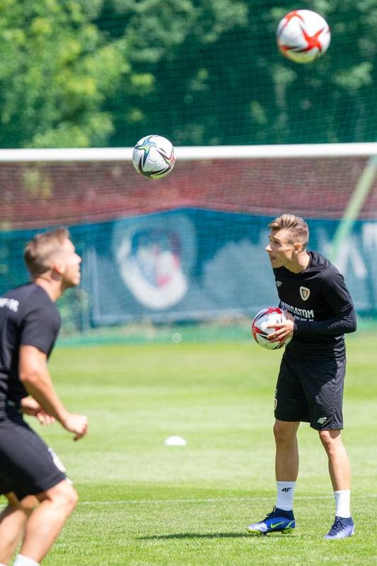 Football. Piast Gliwice. Training. 15.06.2022