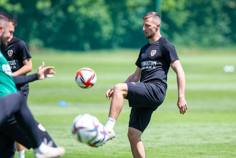 Football. Piast Gliwice. Training. 15.06.2022