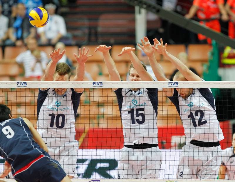 Volleyball. FIVB Men's World Championship. Finland - Korea. 03.09.2014
