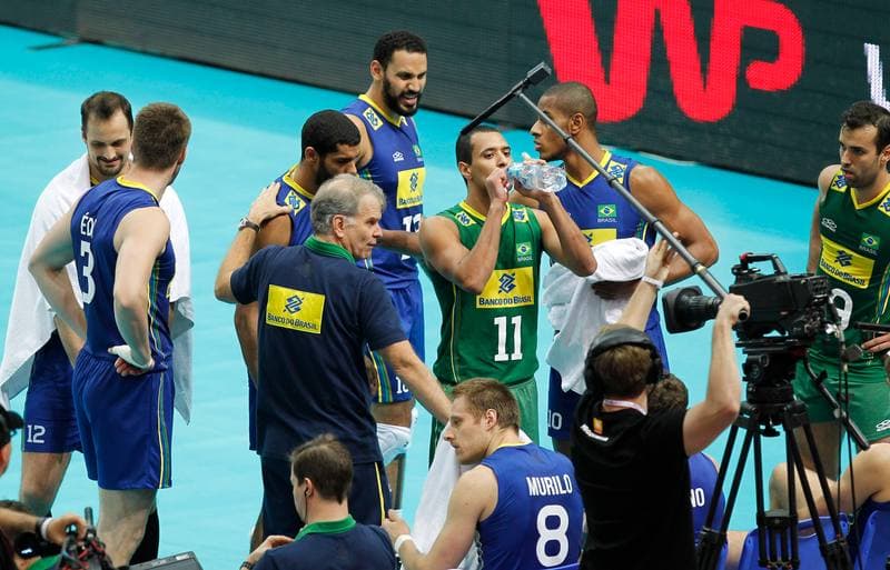 Volleyball. FIVB Men's World Championship. Brazil - Tunisia. 03.09.2014