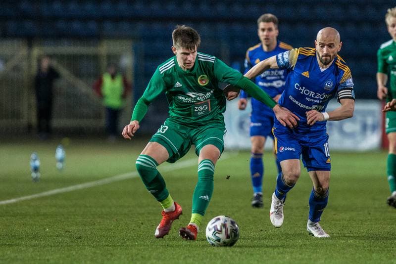 Football. III Liga. Ruch Chorzow - Foto-Higiena Gac. 13.03.2021
