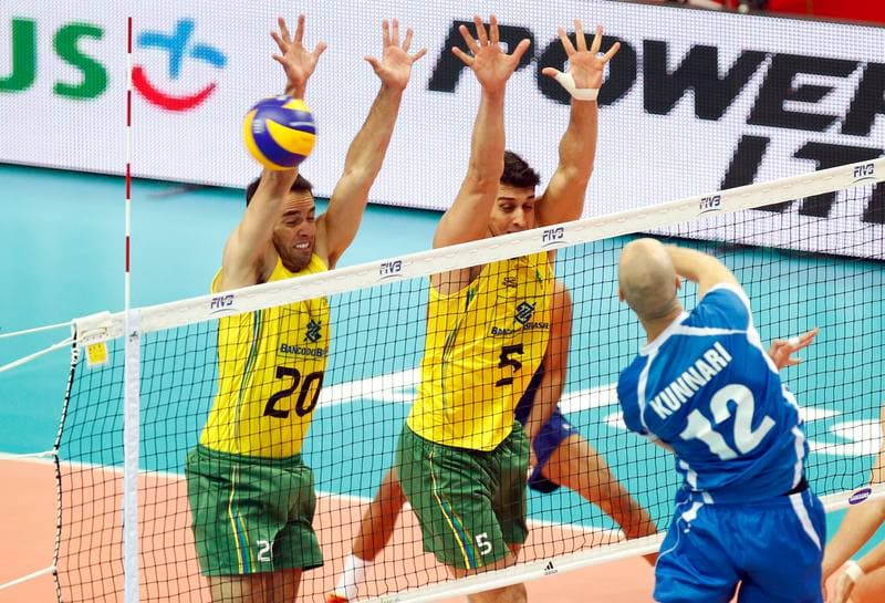 Volleyball. FIVB Men's World Championship. Brazil - Finland. 05.09.2014