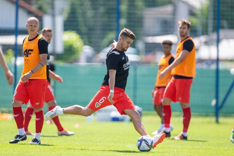 Football. Sparing. Kuznia Ustron - Piast Gliwice. 18.06.2022