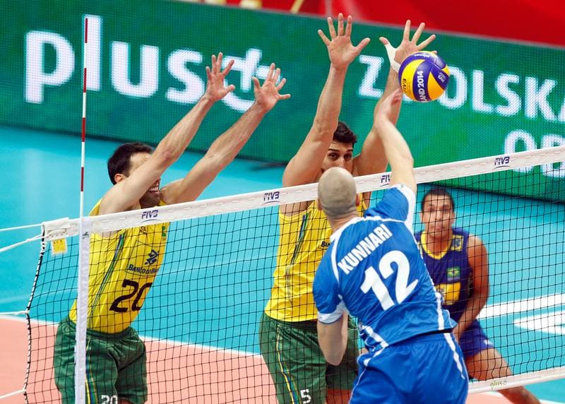 Volleyball. FIVB Men's World Championship. Brazil - Finland. 05.09.2014