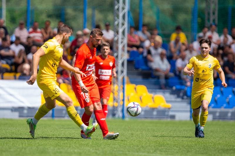Football. Sparing. Kuznia Ustron - Piast Gliwice. 18.06.2022