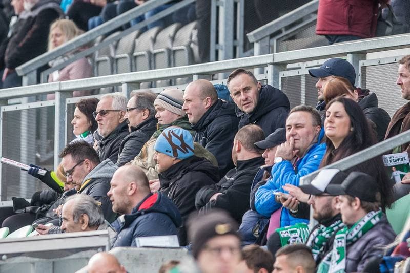 Football. Fortuna:Liga. MFK Karvina - FK 1 Pribram. 08.03.2020