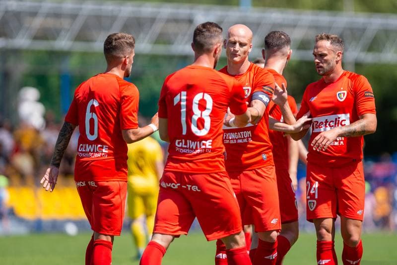 Football. Sparing. Kuznia Ustron - Piast Gliwice. 18.06.2022