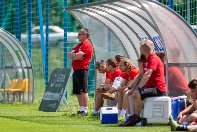 Football. Sparing. Kuznia Ustron - Piast Gliwice. 18.06.2022