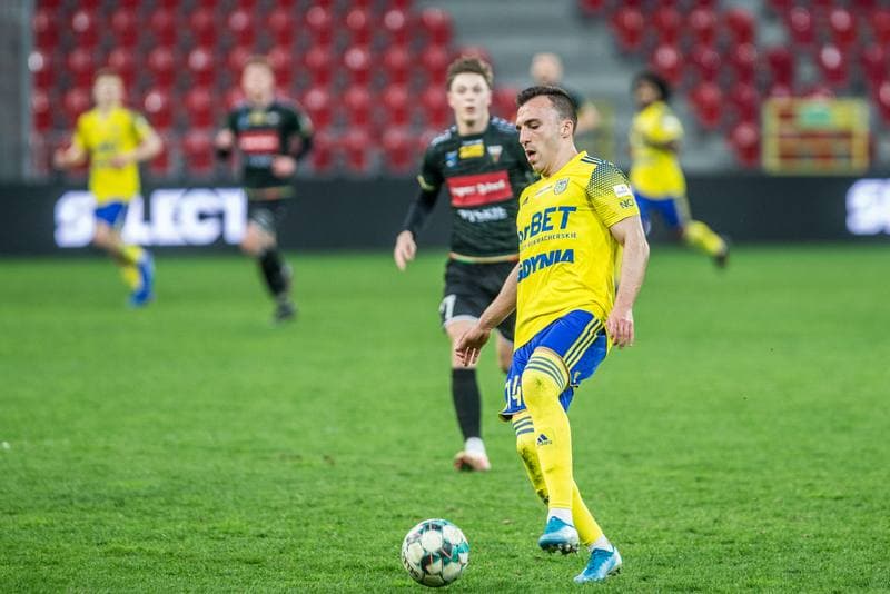 Football. Fortuna I Liga. GKS Tychy - Arka Gdynia. 01.04.2021