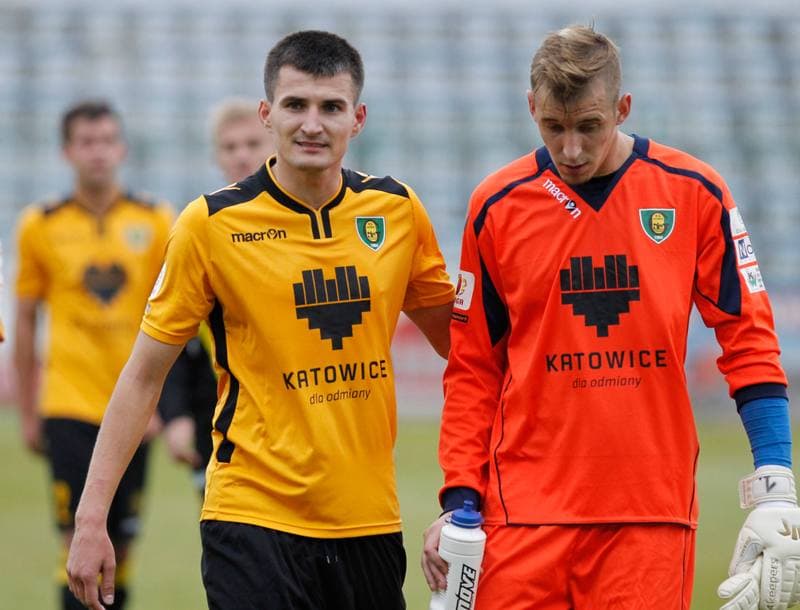 Football. I Liga. Olimpia Grudziadz - GKS Katowice. 11.10.2014
