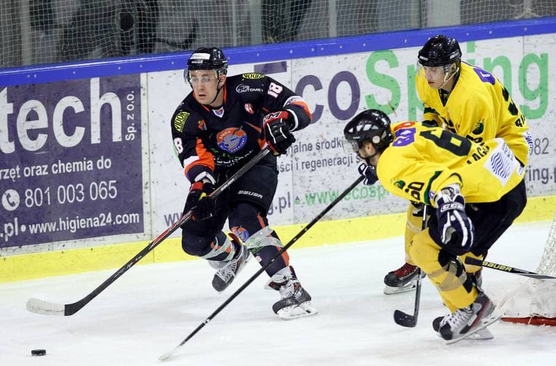 Ice Hockey. Polska Hokej Liga. HC GKS Katowice - Ciarko PBS Bank Sanok. 02.11.2014