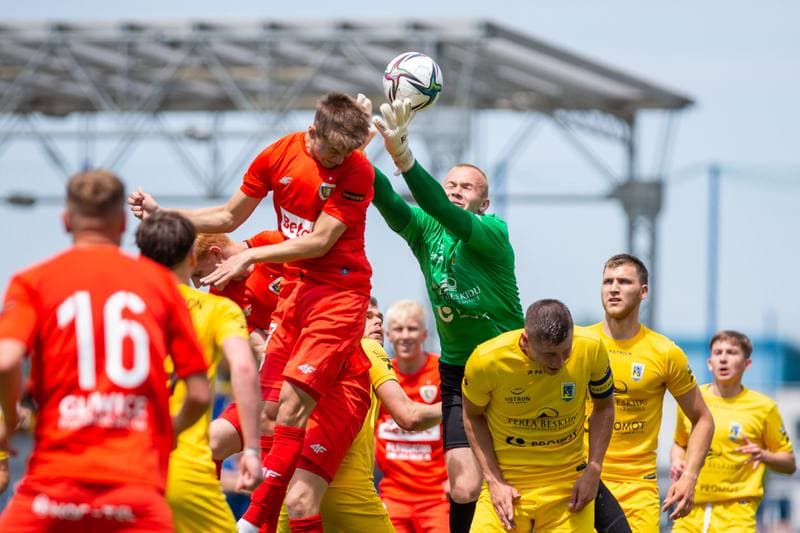 Football. Sparing. Kuznia Ustron - Piast Gliwice. 18.06.2022