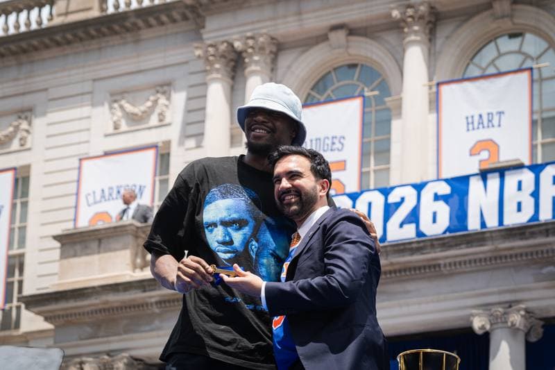Basketball. NBA. New York Knicks Championship Parade. 18.06.2026