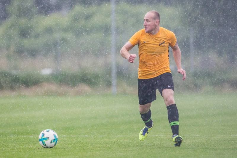 Football. Sparing. LKS Goczalkowice Zdroj - Wieczysta Krakow. 11.07.2020