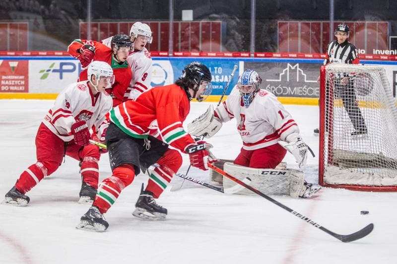 Ice Hockey. International Friendly. Poland U20 - Hungary U20. 09.04.2021