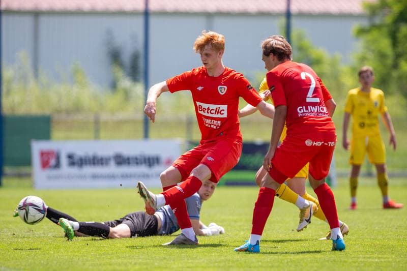 Football. Sparing. Kuznia Ustron - Piast Gliwice. 18.06.2022