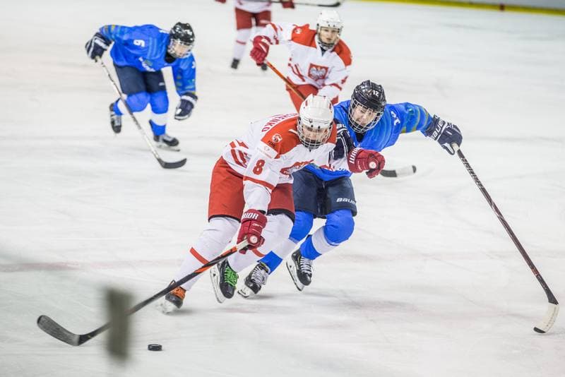 Ice Hockey. Women's World Championship Division 1B. Poland - Kazakhstan. 08.04.2022