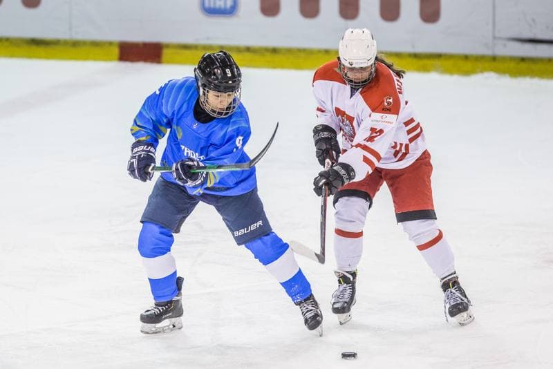 Ice Hockey. Women's World Championship Division 1B. Poland - Kazakhstan. 08.04.2022