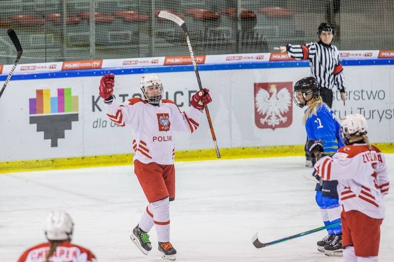 Ice Hockey. Women's World Championship Division 1B. Poland - Kazakhstan. 08.04.2022