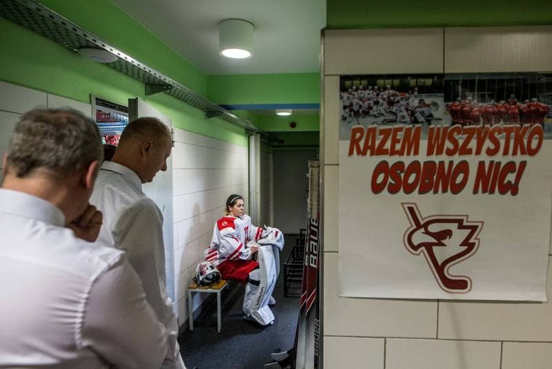 Ice Hockey. Women's World Championship Division 1B. Poland - Kazakhstan. 08.04.2022