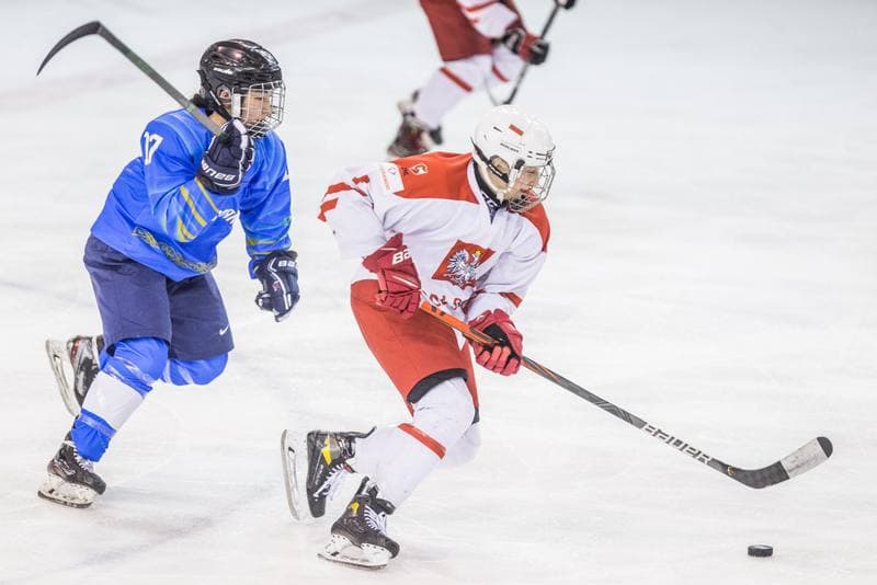 Ice Hockey. Women's World Championship Division 1B. Poland - Kazakhstan. 08.04.2022
