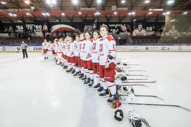 Ice Hockey. Women's World Championship Division 1B. Poland - Kazakhstan. 08.04.2022