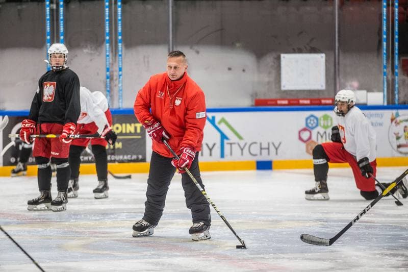 Ice Hockey. Poland U20. Training. 02.11.2020