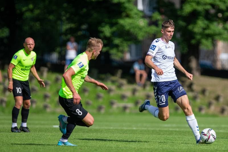 Football. Sparing. Gornik Zabrze - Puszcza Niepolomice. 24.06.2022