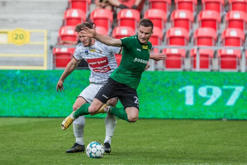 Football. PKO BP Ekstraklasa. GKS Tychy - Gornik Leczna. 16.06.2021