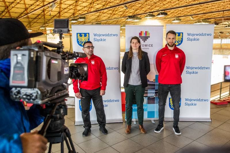 Ice Hockey. Poland national team. Press Conference. 15.12.2020