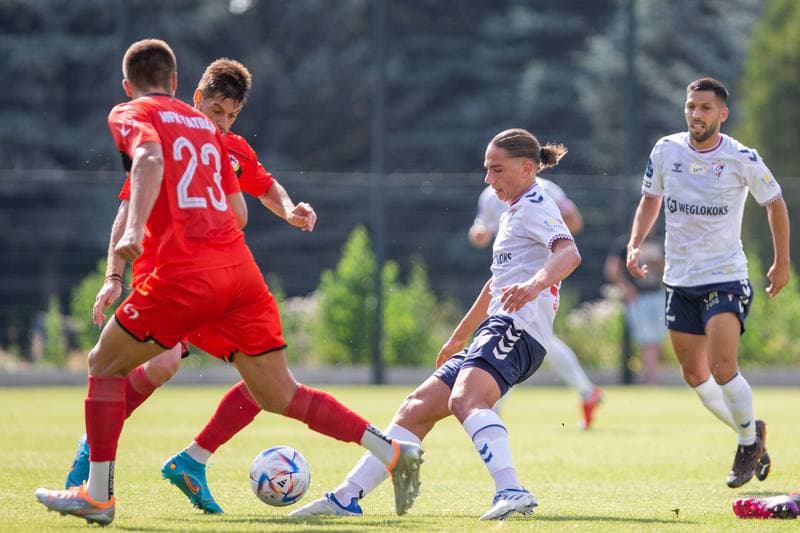 Football. Sparing. Gornik Zabrze - MFK Tatran Liptovski Mikulas. 28.06.2022