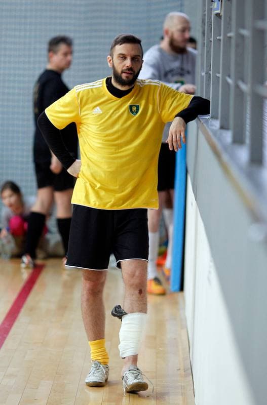 Football. Turniej Klub Biznesu GKS Katowice. 24.01.2015