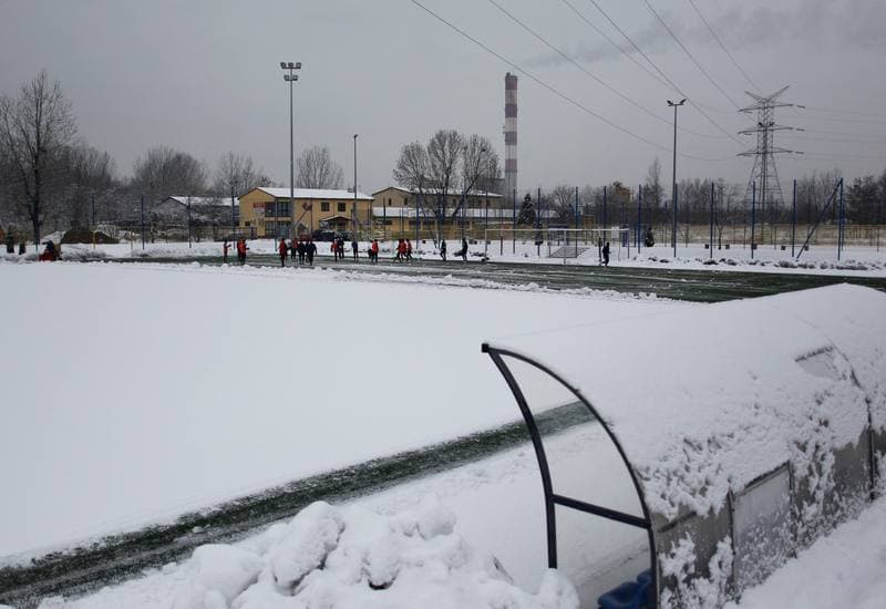 Football. Friendly Match. Rozwoj Katowice - Nadwislana Gora. 31.01.2015