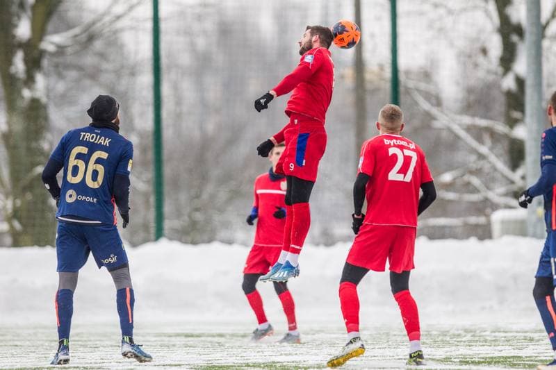 Football. Sparing. Polonia Bytom - Odra Opole. 16.01.2021