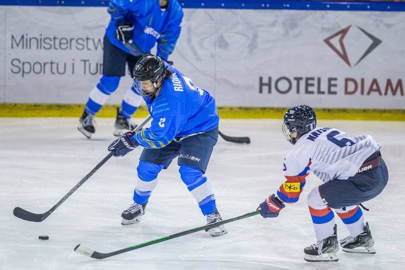 Ice Hockey. Women's World Championship Division 1B. Korea - Kazakhstan. 09.04.2022