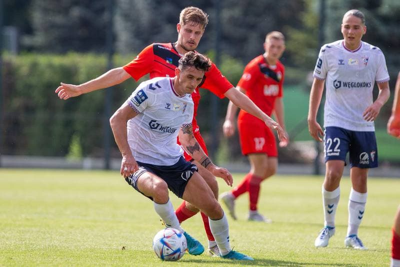 Football. Sparing. Gornik Zabrze - MFK Tatran Liptovski Mikulas. 28.06.2022