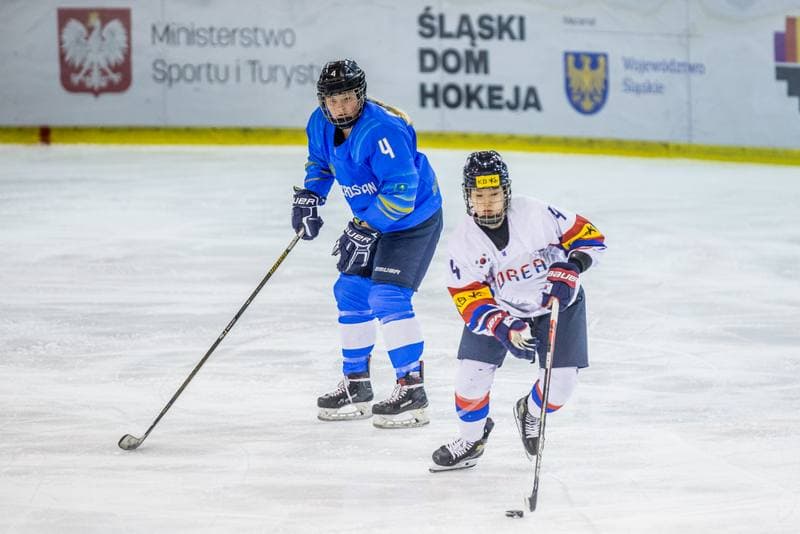 Ice Hockey. Women's World Championship Division 1B. Korea - Kazakhstan. 09.04.2022