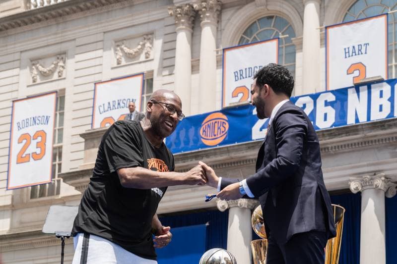 Basketball. NBA. New York Knicks Championship Parade. 18.06.2026