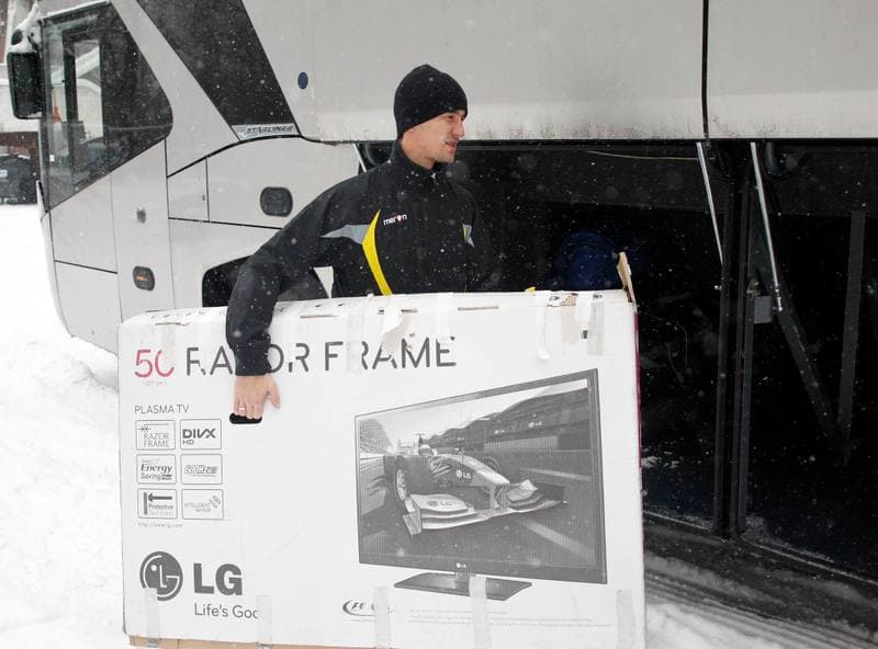Football. GKS Katowice. Training. 09.02.2015