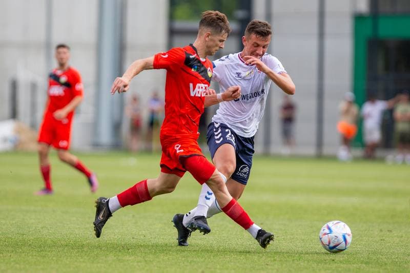 Football. Sparing. Gornik Zabrze - MFK Tatran Liptovski Mikulas. 28.06.2022