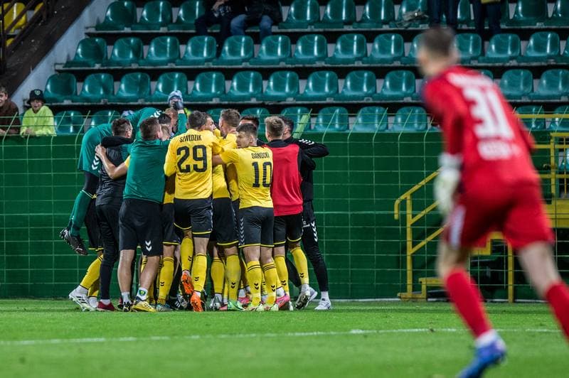 Football. Fortuna I Liga. GKS Katowice - Stomil Olsztyn. 03.10.2021