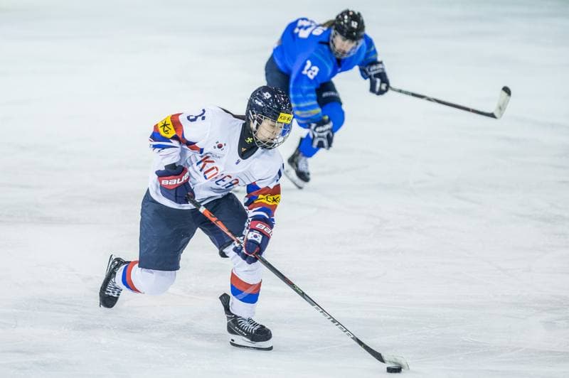 Ice Hockey. Women's World Championship Division 1B. Korea - Kazakhstan. 09.04.2022