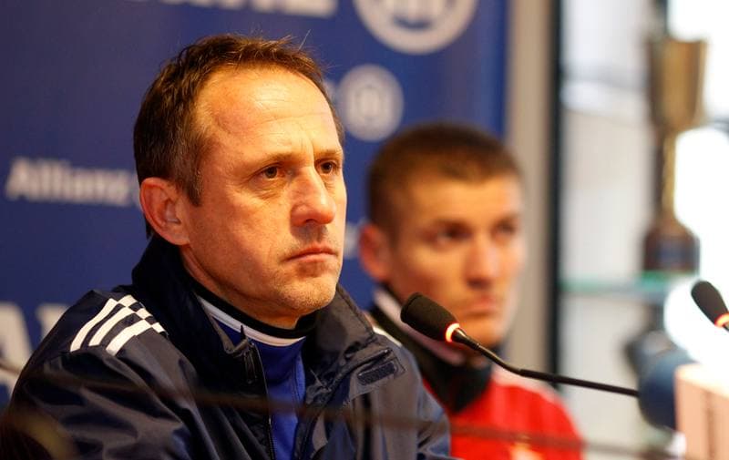 Football. Gornik Zabrze. Press Conference. 11.03.2015