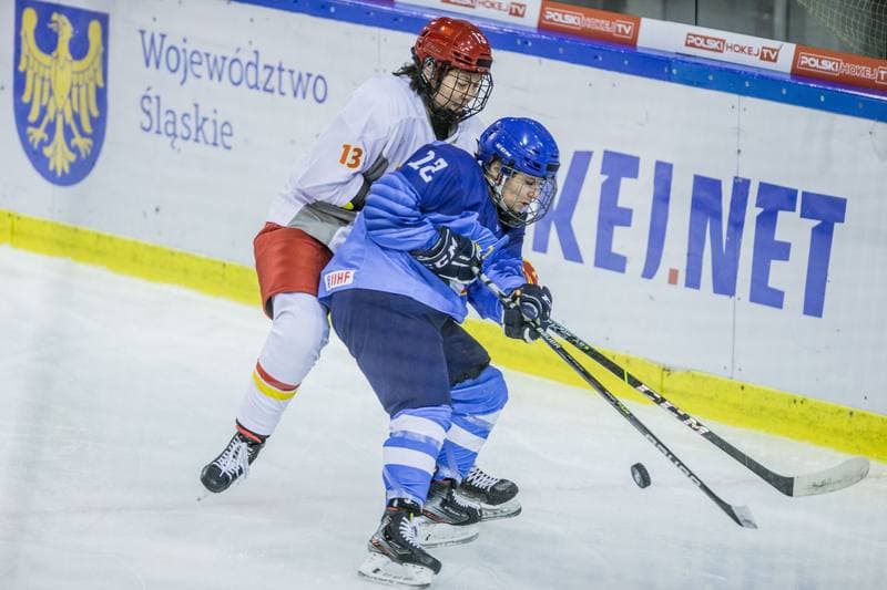 Ice Hockey. Women's World Championship Division 1 Group B. Italy - China. 09.04.2022