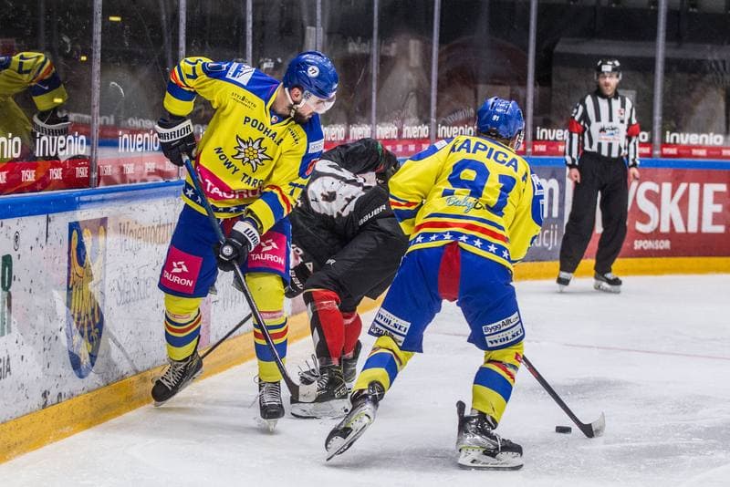 Ice Hockey. Polska Hokej Liga. GKS Tychy - Tauron Podhale Nowy Targ. 31.10.2021