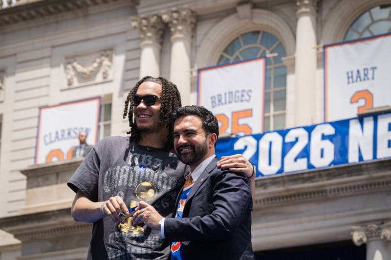Basketball. NBA. New York Knicks Championship Parade. 18.06.2026