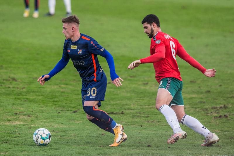 Football. Fortuna I Liga. Zaglebie Sosnowiec - Odra Opole. 13.03.2021