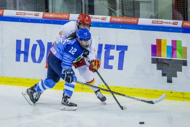 Ice Hockey. Women's World Championship Division 1 Group B. Italy - China. 09.04.2022