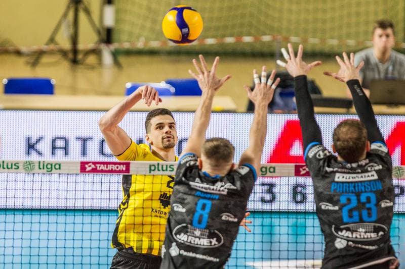 Volleyball. PlusLiga. GKS Katowice - Cerrad Enea Czarni Radom. 12.11.2021